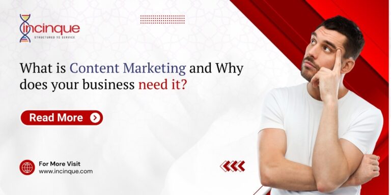 A man in a white t-shirt looking thoughtful, representing the strategic consideration of content marketing needs for a business.