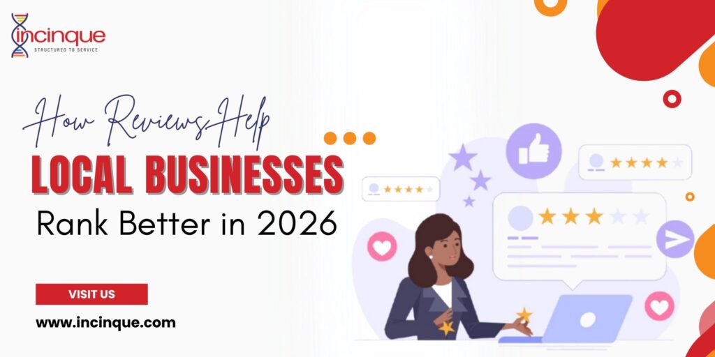 A business professional managing customer reviews and five-star ratings on a laptop.