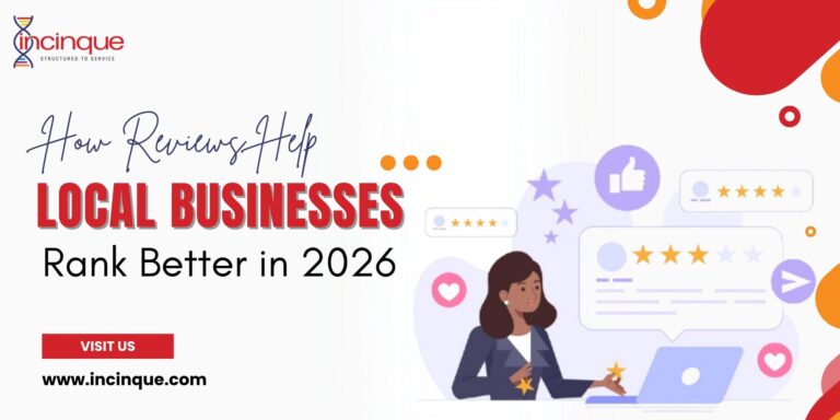 A business professional managing customer reviews and five-star ratings on a laptop.