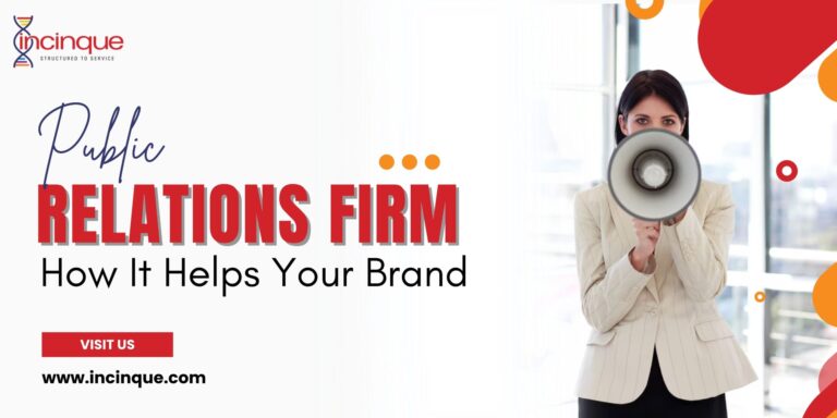 A business professional holding a megaphone to amplify a brand's public relations strategy.